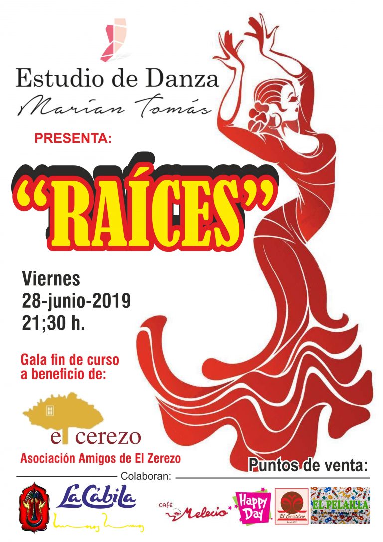 Estudio de Danza «Marian Tomás» presenta la Gala fin de curso en La Cábila «RAICES»