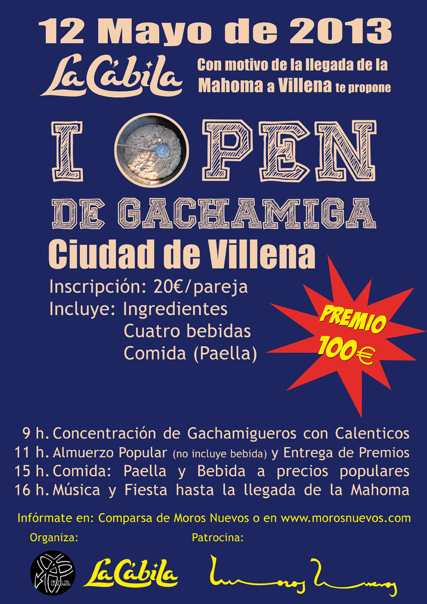 I Open de Gachamiga «Ciudad de Villena» en LA CÁBILA